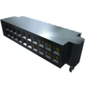 Samtec SFMH Series Horizontal Surface PCB Header, 20 Contacts, 1.27 mm Pitch, 2 Row, Shrouded SFMH-110-02-L-D-WT