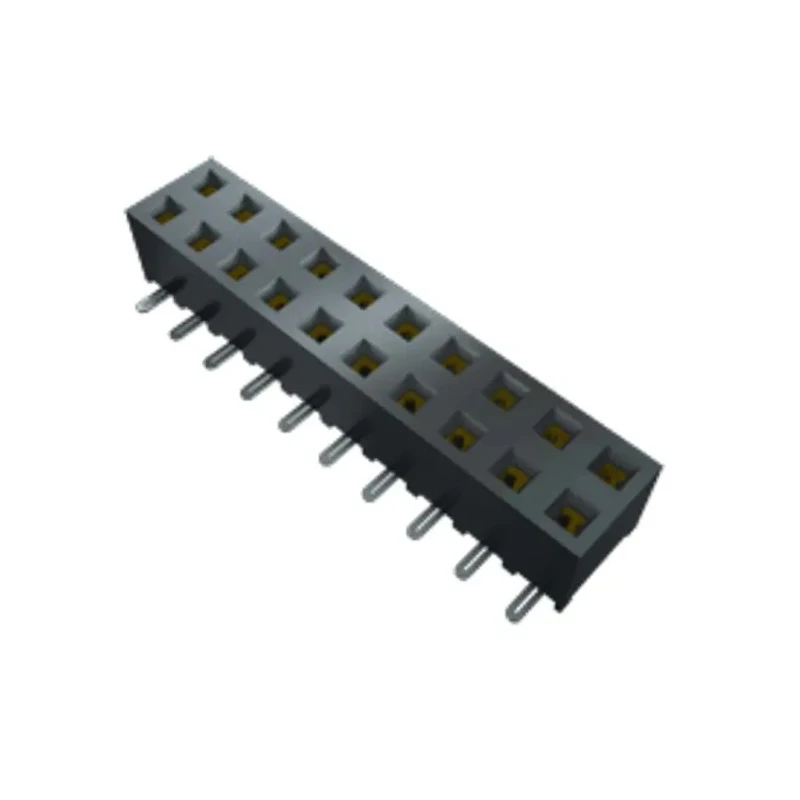 Samtec PCB Socket 5-Contact 1 Row 2 mm Pitch Surface Mount SMM-105-01-S-S