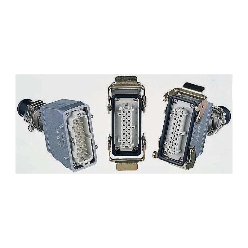 EPIC Heavy Duty Power Connector Kit with Dust Cover, Insert, Bulkhead Housing, 16 Contacts, 10A 10072000+10087000+10195000