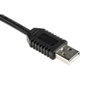 Cherry Wired USB Compact Touchpad Keyboard QWERTY (UK) Black 415mm Width 105 Keys Industrial Grade G80-11900LUMGB-2