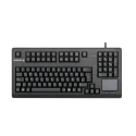 Cherry Wired USB Compact Touchpad Keyboard QWERTY (UK) Black 415mm Width 105 Keys Industrial Grade G80-11900LUMGB-2