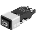 EAO Series 02 Series Buzzer Panel, IP40 55V AC/DC, 1-Tone, Continuous, Plastic Housing IP40