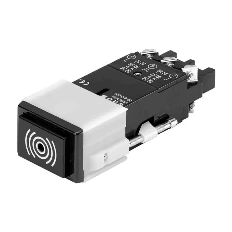 EAO Series 02 Series Buzzer Panel, IP40 55V AC/DC, 1-Tone, Continuous, Plastic Housing IP40