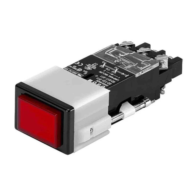 EAO Modular Switch Actuator Black Push Button for Use with Series 02 02-616.011