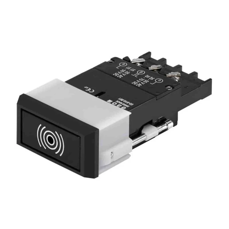 EAO Buzzer Panel IP40 75V AC/DC Continuous Tone Panel Mount Plastic Housing Switzerland IP40 