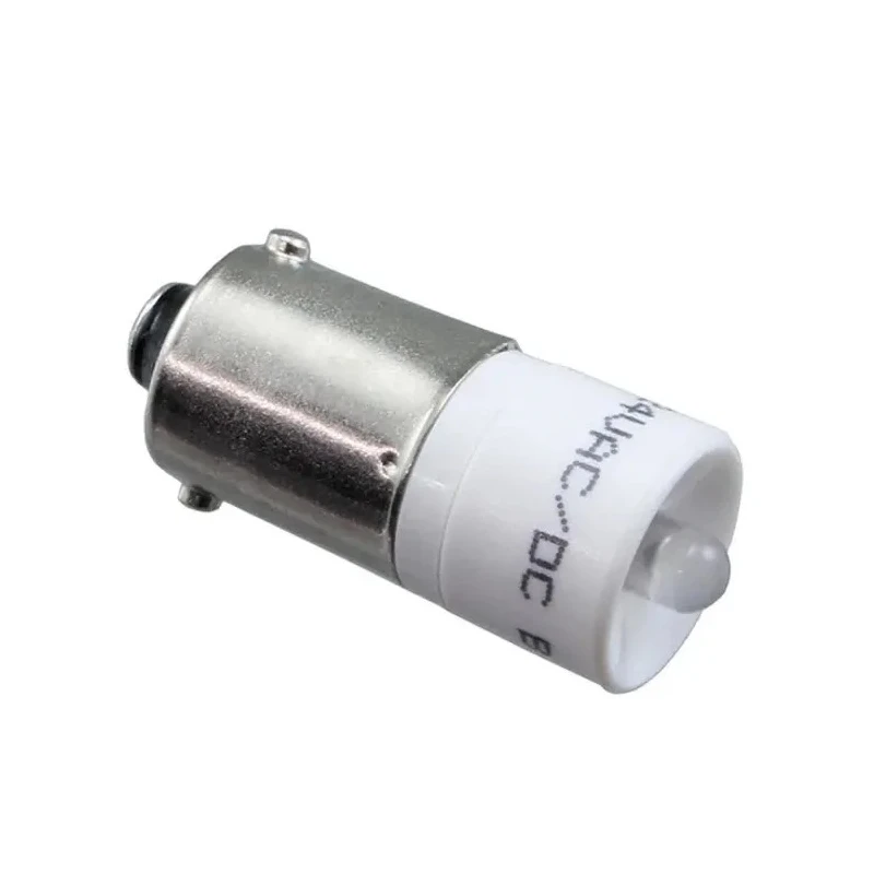 EAO White Indicator Lamp Single Chip, BA9 Base, 10 mm Diameter, 1050mcd, 7mA Current, 24V AC/DC 10-2512.1149