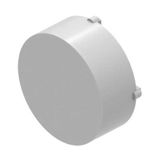 EAO Push Button Cap White Plastic for Use with Series 4 704.610.9