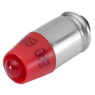 EAO White Indicator Lamp Single Chip 28 V AC/DC 6.1 mm Diameter 750mcd 10-2J13.1069