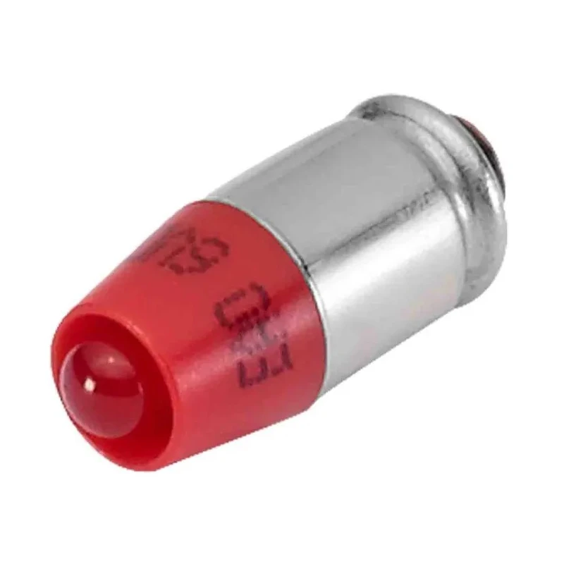 EAO White Indicator Lamp Single Chip 28 V AC/DC 6.1 mm Diameter 750mcd 10-2J13.1069