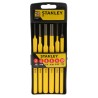 Stanley 6-Piece Pin Punch Set, 3mm Shank Diameter, 6in Overall Length, Chrome Vanadium Steel 4-18-226