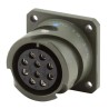 Amphenol Industrial MIL Spec Circular Connector 2 Contacts 13A 700V Aluminium Alloy Box Mount MS3102E10SL-4P