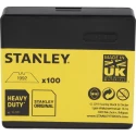 Stanley Flat Safety Knife Blade Heavy Duty 62mm Length 0.61mm Thickness 100 Pieces 1-11-921