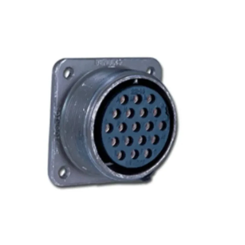 Amphenol Industrial MIL Spec Circular Connector 22 Shell Size Copper Alloy Housing 8 Way Box Mount 23A 1250V MS3102E22-23P