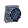 Amphenol Industrial MIL Spec Circular Connector 22 Shell Size Copper Alloy Housing 8 Way Box Mount 23A 1250V MS3102E22-23P