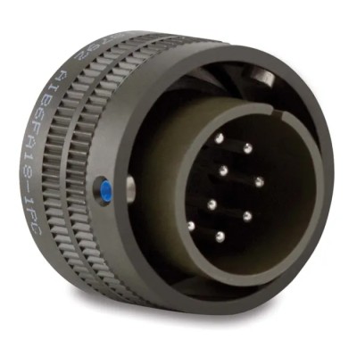 Amphenol Industrial MIL Spec Circular Connector 4 Way Cable 46A 700V Aluminium Alloy Shell Size 22 MS3106A22-22S