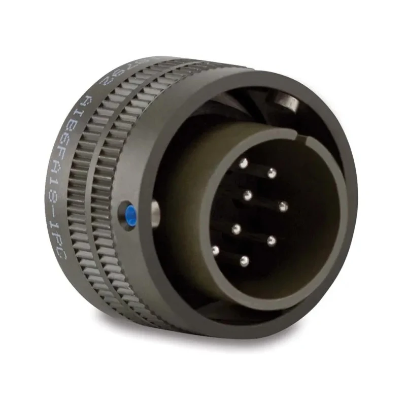 Amphenol Industrial MIL Spec Circular Connector 4 Way Cable 46A 700V Aluminium Alloy Shell Size 22 MS3106A22-22S