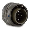 Amphenol Industrial MIL Spec Circular Connector 4 Way Cable 46A 700V Aluminium Alloy Shell Size 22 MS3106A22-22S