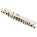 HARTING DIN 41612 64 Way 2.54 mm Pitch Type Through Hole Type C/2 Solder Class C2 3 Row Female Straight 09032606805