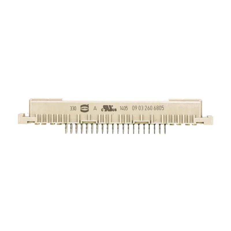 HARTING DIN 41612 64 Way 2.54 mm Pitch Type Through Hole Type C/2 Solder Class C2 3 Row Female Straight 09032606805