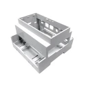 CAMDENBOSS Development Board Case for Raspberry Pi 4B, Polycarbonate Grey External 90x88x58mm CBRPI-DR-4-GRY