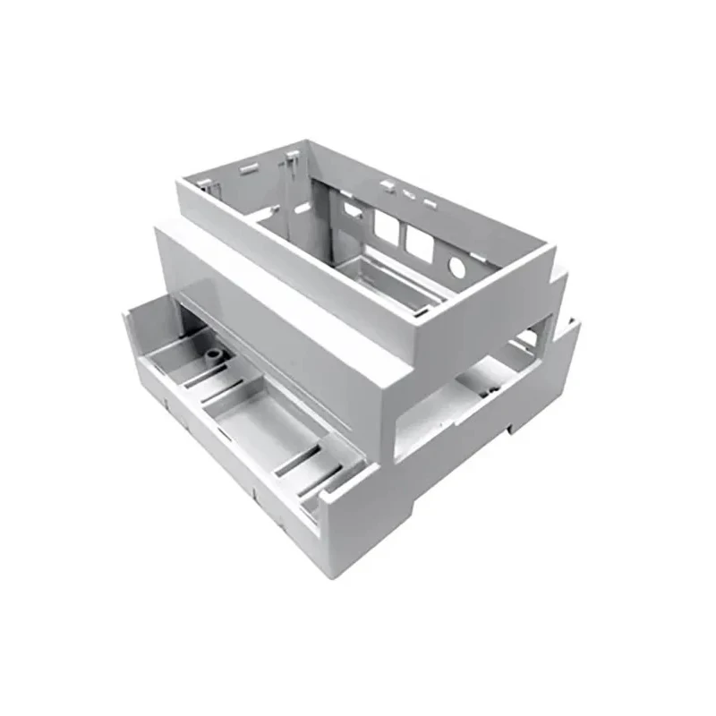CAMDENBOSS Development Board Case for Raspberry Pi 4B, Polycarbonate Grey External 90x88x58mm CBRPI-DR-4-GRY