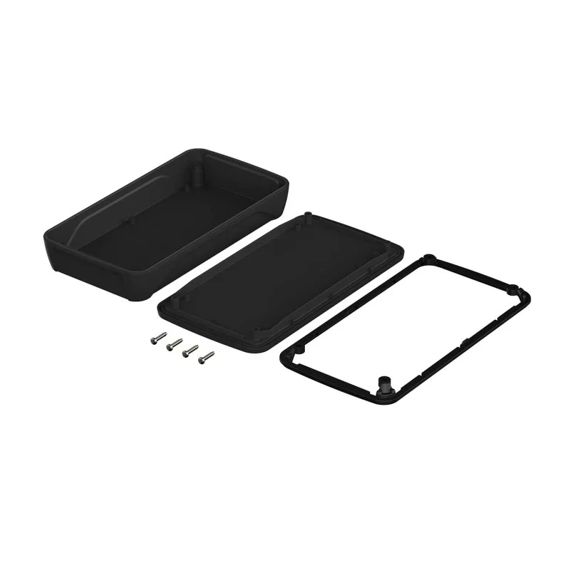 Bopla Black ABS Handheld Enclosure IP65, 200 mm x 34 mm x 105 mm 35190015.HMT1 BOP 900