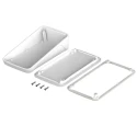 Bopla BoPad Series White ABS Desktop Enclosure Sloped Front 200 mm x 105 mm x 53.6 mm 35190036.HMT1 BOP 900 PH - 9016