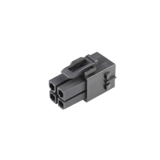 Molex 171692 Series Female PCB Connector Housing 5.7 mm Pitch 4 Way 2 Row Straight 171692-0204