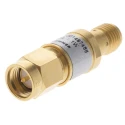 Huber+Suhner RF Attenuator SMA Plug to Socket 50Ω 4-18GHz 1.5dB Straight Male to Female 130°C 6830.19.A