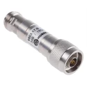 Huber+Suhner RF Attenuator Straight 0.3 dB N Plug to N Socket 50Ω 4-18GHz 130°C 6803.17.B