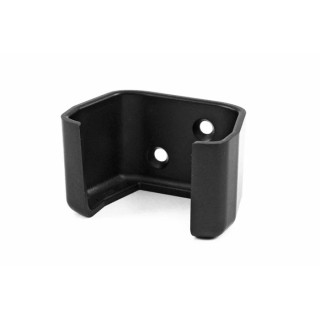 Hammond 1552 Series ABS Plastic Wall Mount Holder, Black, 33 mm x 55 mm x 36 mm 1552DHBK