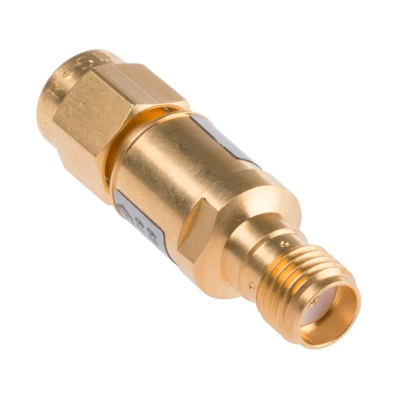 Huber+Suhner RF Attenuator SMA Plug to Socket 50Ω 4-18GHz 6dB 6806.19.A