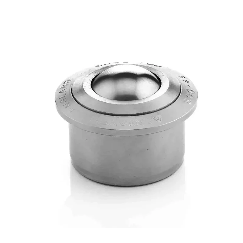 ALWAYSE Ball Transfer Unit with 44.5 mm Diameter Press Fit Mount 420C Stainless Steel Ball 8004516