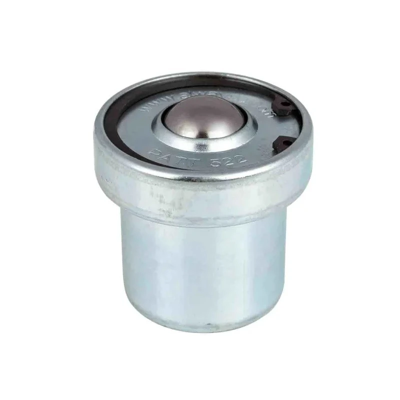 ALWAYSE Ball Transfer Unit Carbon Steel Case and Ball, 22.2 mm Diameter, Spring Mount, 160 kg Load Capacity 532013