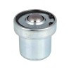 ALWAYSE Ball Transfer Unit Carbon Steel Case and Ball, 22.2 mm Diameter, Spring Mount, 160 kg Load Capacity 532013