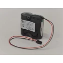 Saft Lithium Thionyl Chloride D Battery LS33600 2S1P 3.6 V 17 Ah Cable Termination France LS33600