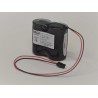 Saft Lithium Thionyl Chloride D Battery LS33600 2S1P 3.6 V 17 Ah Cable Termination France LS33600