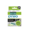 Dymo Black on Green Label Printer Tape 12 mm Width, 7 m Length S0720590