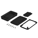 Bopla BoPad Series Black ABS Handheld Enclosure with Integral Battery Compartment IP65 130mm x 35150025.HMT1 BOP 500 BE4MC