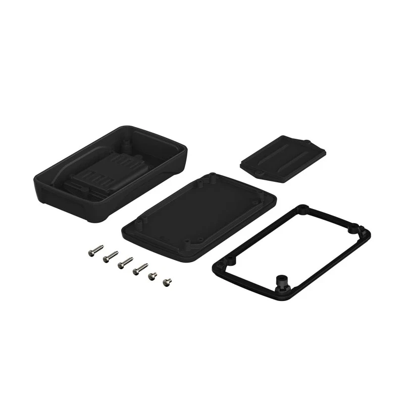 Bopla BoPad Series Black ABS Handheld Enclosure with Integral Battery Compartment IP65 130mm x 35150025.HMT1 BOP 500 BE4MC