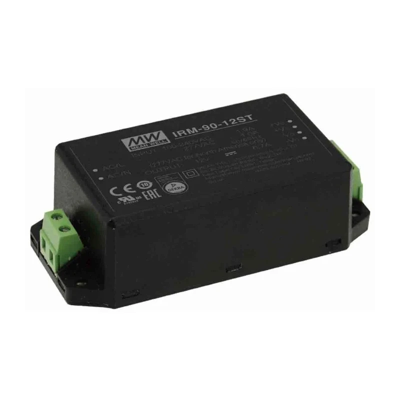 MEAN WELL IRM-90-24ST 90W Switching Power Supply 24V DC, Universal Input 80-305V AC IRM-90-24ST