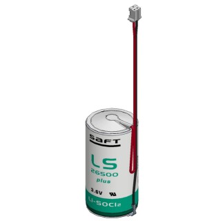Saft LS 26500 Lithium Thionyl Chloride C Battery 3.6 V 7.7 Ah 0095-755-019