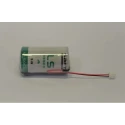 Saft LS 33600 3.6 V Lithium Thionyl Chloride D Battery 7Ah Capacity 61.3mm Height 33.3mm Diameter 0095-756-019