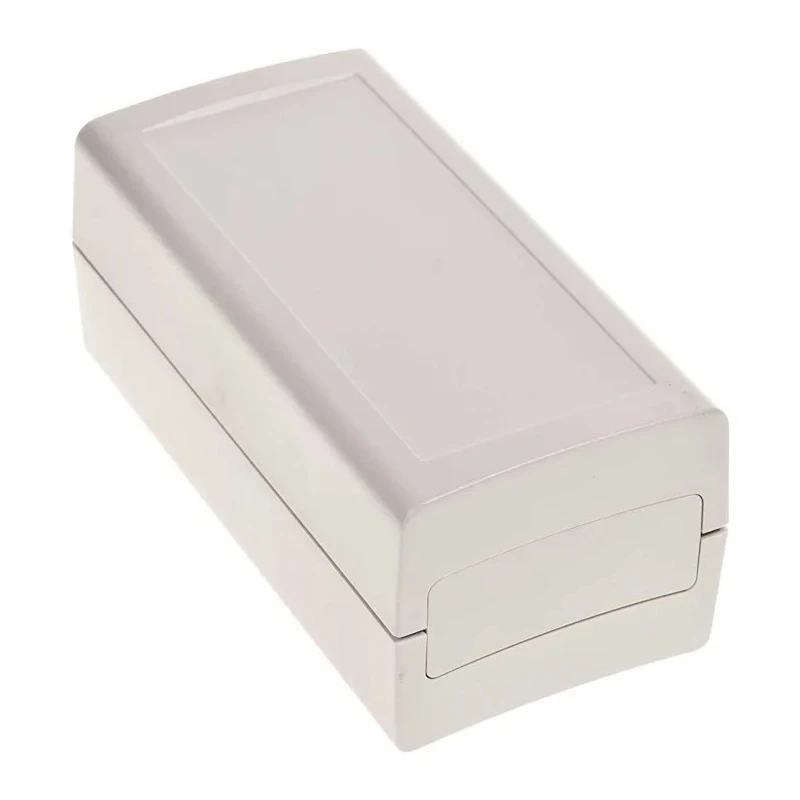 RS PRO Light Grey Polycarbonate General Purpose Enclosure IP53 IK07 51.5 mm x 120.8 mm x 60.7 mm IP53