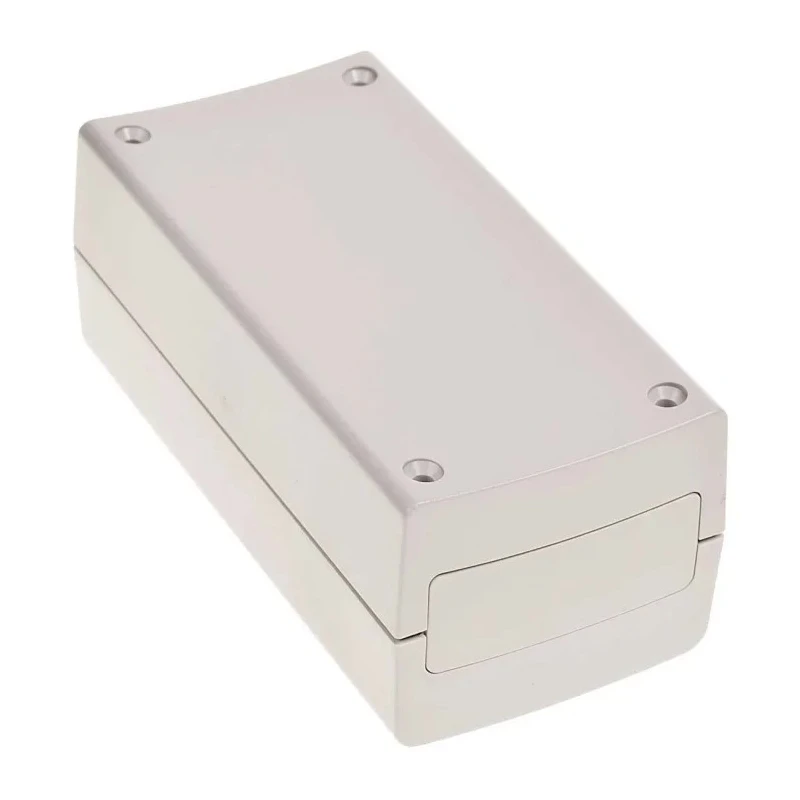 RS PRO Light Grey Polycarbonate General Purpose Enclosure IP53 IK07 51.5 mm x 120.8 mm x 60.7 mm IP53