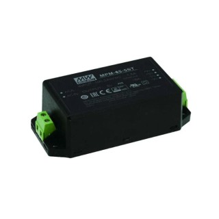 MEAN WELL Medical Grade Switching Power Supply 5 V DC, 50 W, 10 A Output Current, Chassis Mount MPM-65-5ST