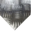 RS PRO Aluminium Checker Plate Silver 2 m x 1 m, 3 mm Thick 495-322