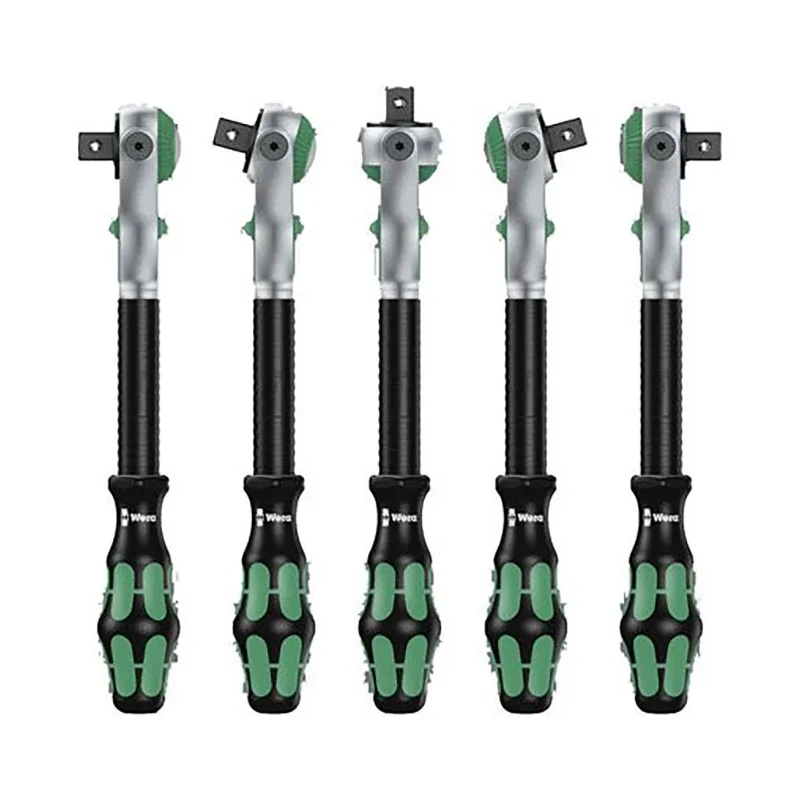 Wera 37-Piece 1/2 in Non-Impact Socket Set Chrome Vanadium Steel 10 to 32 mm Drive 05003645001