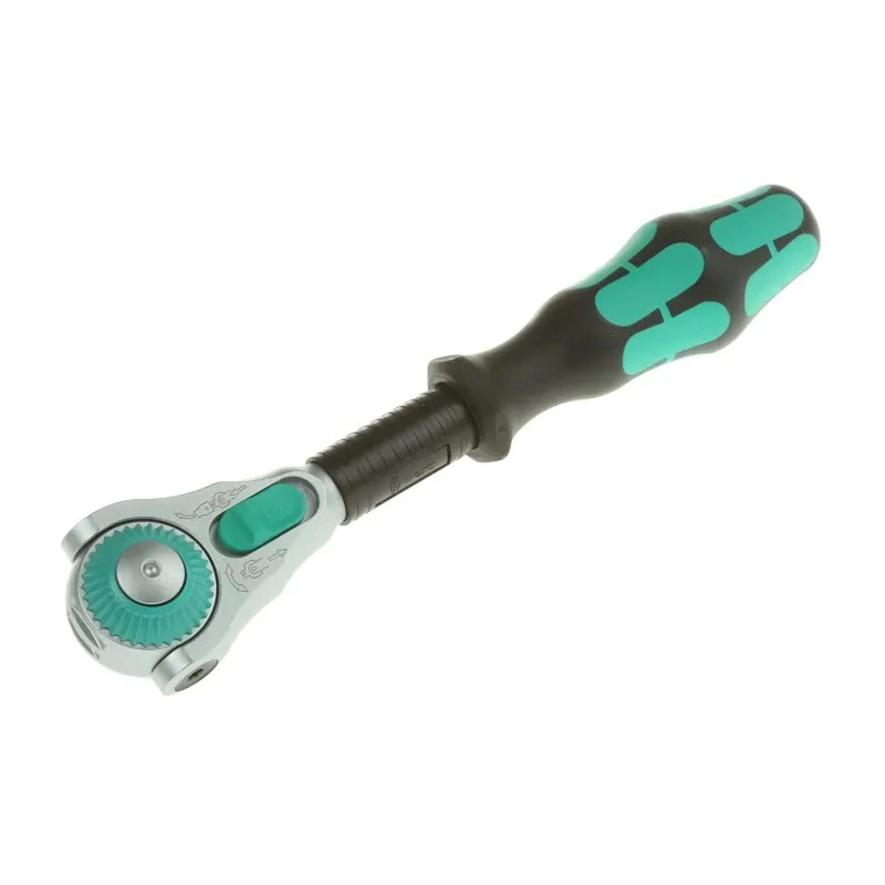Wera Zyklop 3/8 in Ratchet with Ratchet Handle, 199mm Overall 05003550001