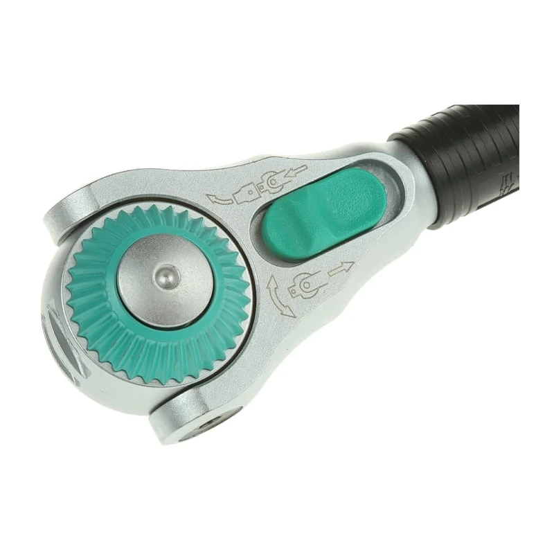 Wera Zyklop 3/8 in Ratchet with Ratchet Handle, 199mm Overall 05003550001